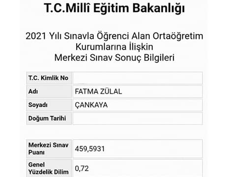 Fatma Zülal ÇANKAYA