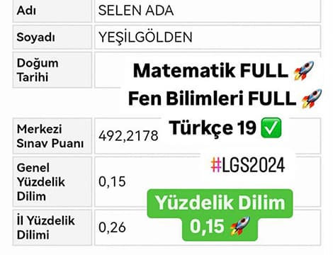 Selen Ada Yeşilgölden