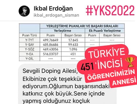 Derece Öğrencimizin Velisi